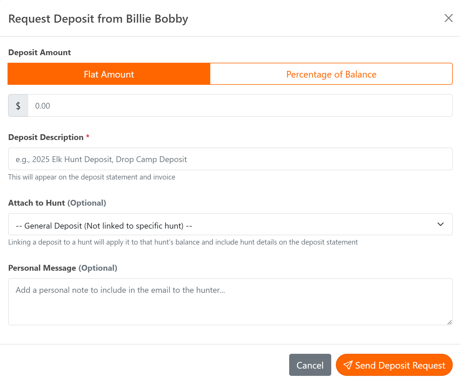 Client online payment experience